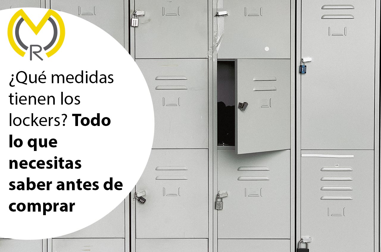 ¿Qué medidas tienen los lockers? Todo lo que necesitas saber antes de comprar