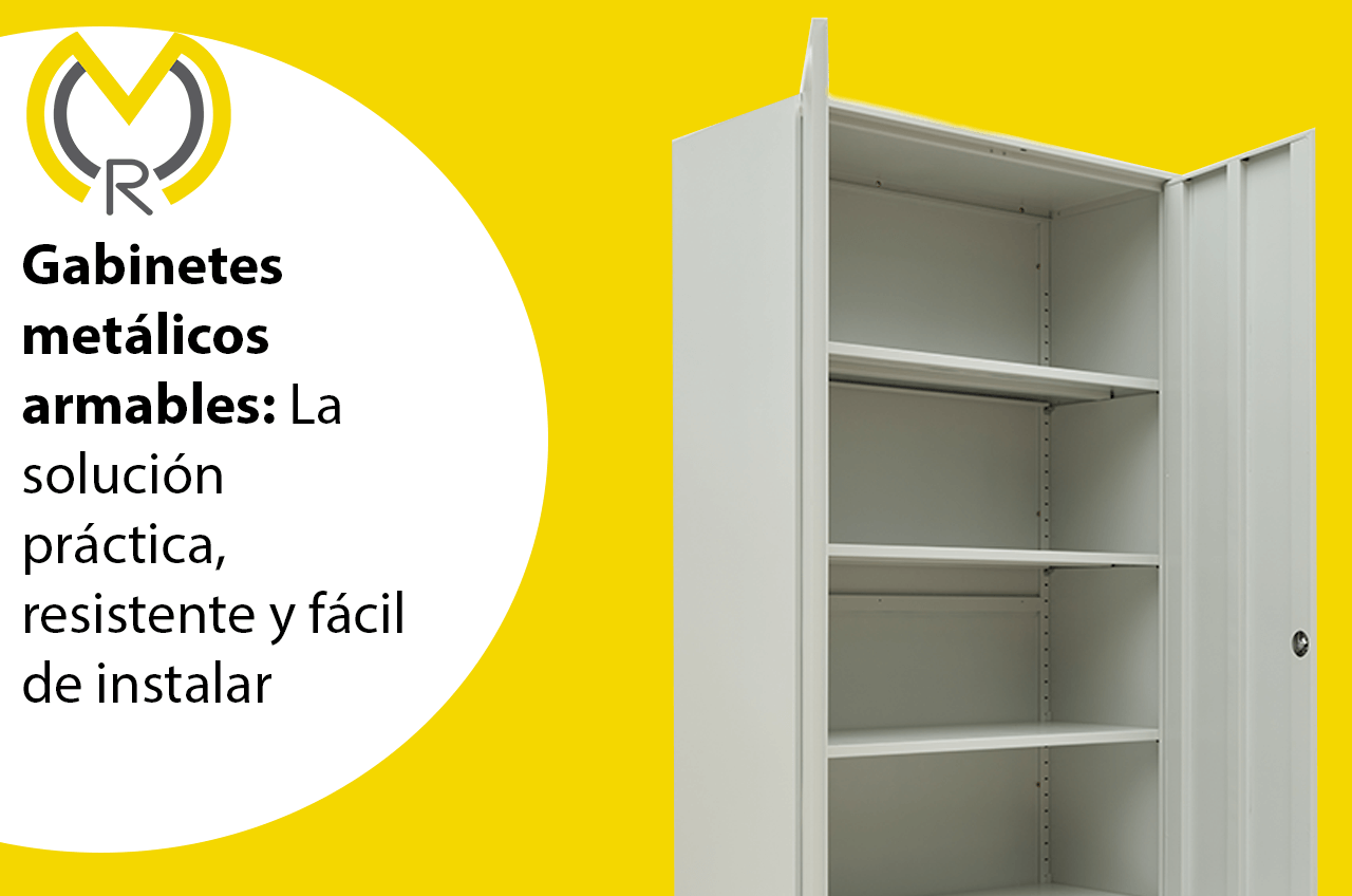 Gabinetes metálicos armables: la solución práctica, resistente y fácil de instalar para tu espacio